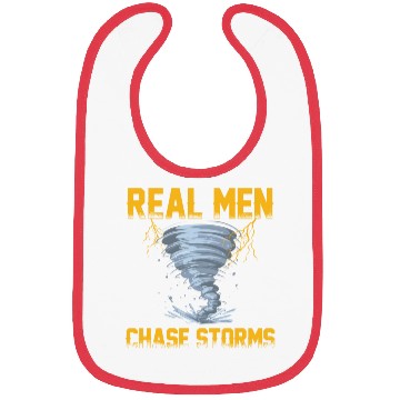 Discover Storm Spotter | Storm Chaser Storm Warnings Gift Bibs