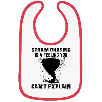 Discover Storm chaser sayings | Meteorology lightning gifts Bibs
