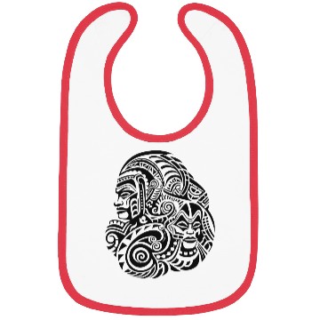 Discover Maori Cultural Ink Tattoo Mastery in black Bibs