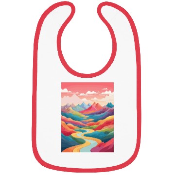 Discover A long winding path through the mountains Bibs