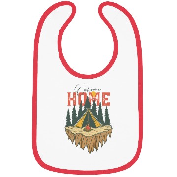 Discover Welcome Home Camping Bibs