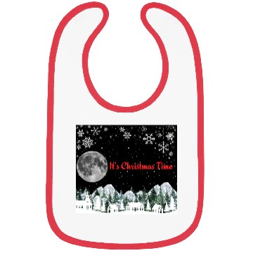 Discover It s Christmas Time 3 3 black Bibs