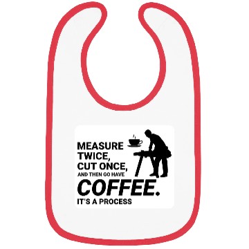 Discover Coffee Break Wisdom: Lumberjack Carpenter Funny Bibs