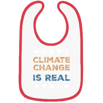 Discover Environment climate is real Bibs