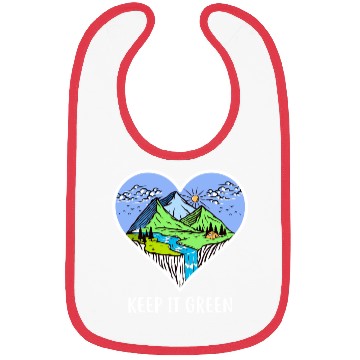 Discover Environment keep it green Bibs
