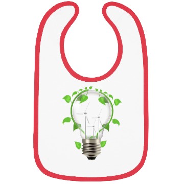 Discover Environment light bulb Bibs