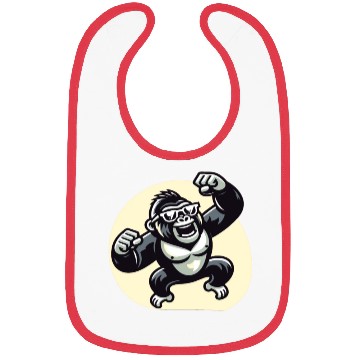 Discover Gorilla With Sunglasses Bibs