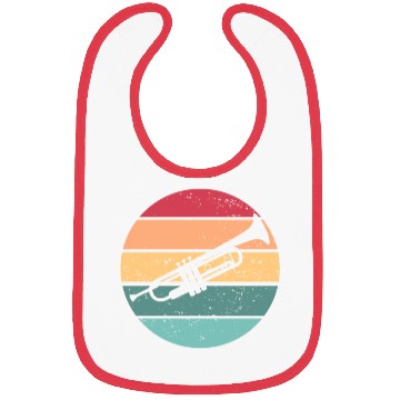 Discover Trumpet Sunset Trumpet Player School Band Trumpet Bibs