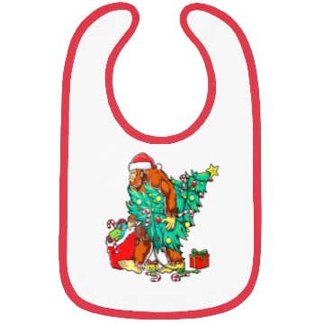 Discover Bigfoot Christmas Sasquatch Squad Crew Tree Lights Bibs
