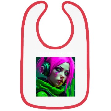 Discover Fearless And Free Bibs