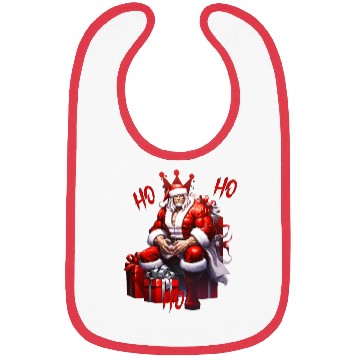 Discover Ho Ho Ho Gym Santa Bibs