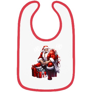 Discover Ho Ho Ho Gym Santa Bibs