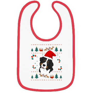 Discover Merry Woofmas Bernese Mountain Dog Bibs