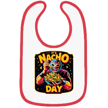 Discover Mexican Wrestling Wrestler Lucha Libre Nacho Bibs