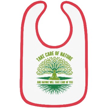 Discover Environment take care nature Bibs