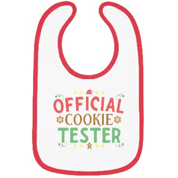 Discover Official Cookie Teste Christmas Gingerbread Lover Bibs