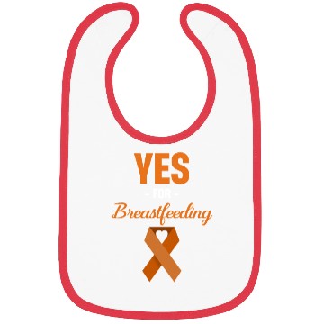 Discover Yes For Breastfeeding Awareness Support Lactation Bibs
