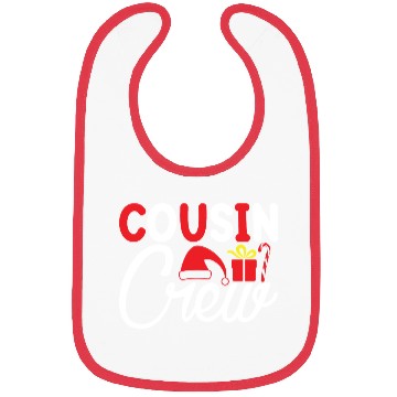 Discover Cousin Crew, Xmas Design, Christmas Gifts Bibs