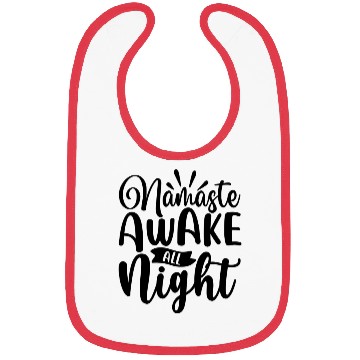 Discover Namaste awake all night Bibs