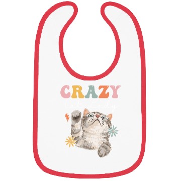 Discover Groovy Cat Lover Bibs