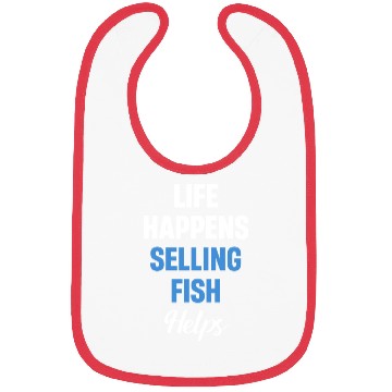 Discover Life Happens Selling Fish Helps Vendor Trading Bibs