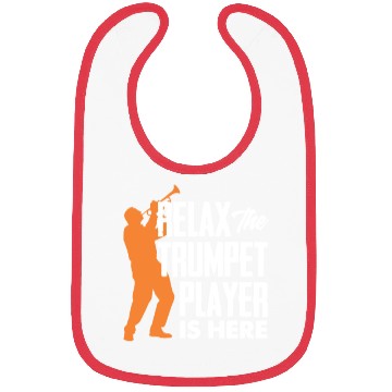 Discover Funny Trumpet Player Gift Bibs