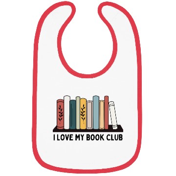 Discover I love my book club Bibs
