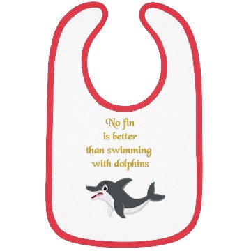 Discover Embrace the Waves with Dolphins Bibs