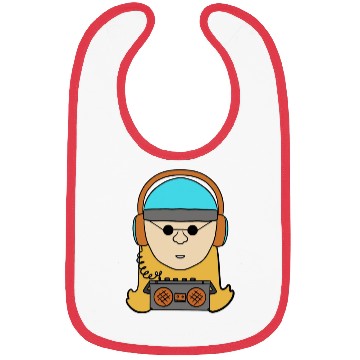 Discover Music Lover Bibs