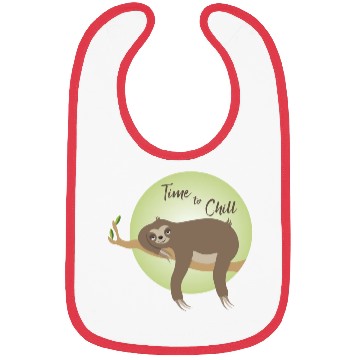 Discover Sloth - Time To Chill Bibs