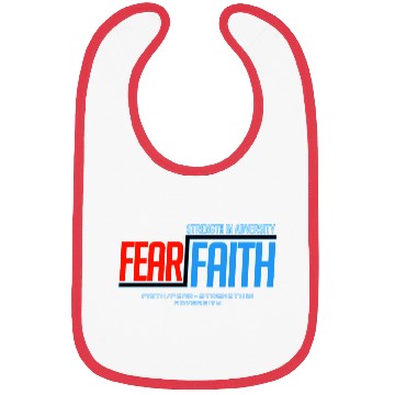 Discover Faith Over Fear Bibs