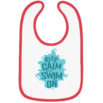 Discover Keep Calm and Swim on Sport Training Bibs