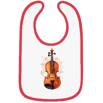 Discover Violinist Violin Music Art Violin Player Bibs