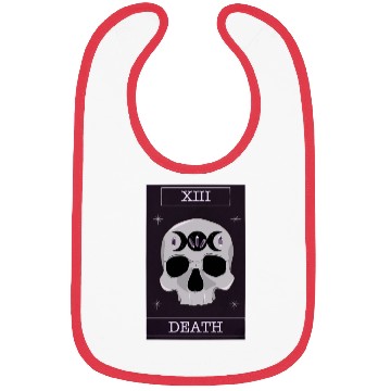 Discover Tarot Death Card Bibs
