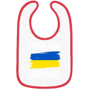 Discover Pray For Ukraine With Ukrainian Flag Bibs