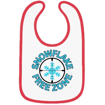 Discover SNOWFLAKE FREE ZONE Bibs