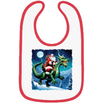 Discover GREEN DRAGON CHRISTMAS Bibs