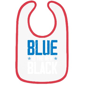 Discover Blue Is The New Black Voting American Voter Vote Bibs