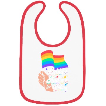 Discover LGBTQ Voting Rainbow Flag Equality Pride Month Bibs