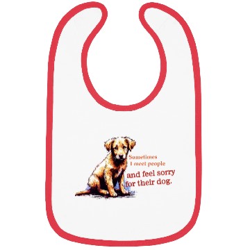 Discover Snarky - Sometimes I feel Sorry for the Dog Bibs