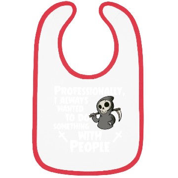 Discover Grim Reaper Funny, Professional With People Bibs