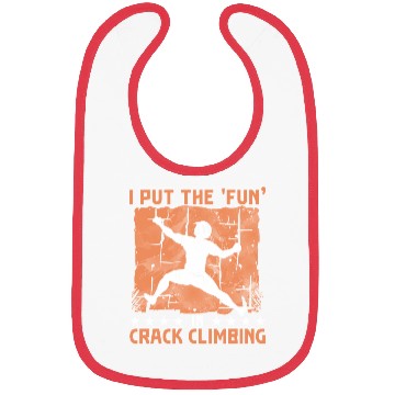 Discover I put the 'fun' in 'crack climbing' Bibs