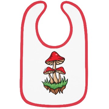 Discover Mushroom garden Bibs