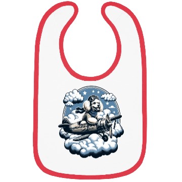 Discover Poodle Pilot Bibs