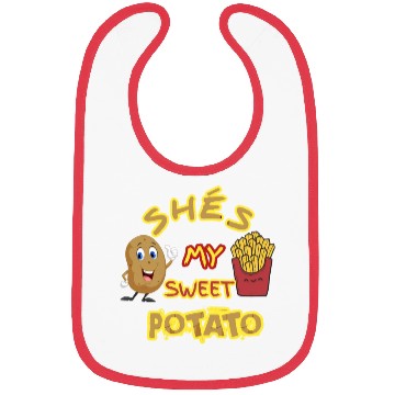 Discover shés my sweet potato Bibs