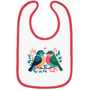 Discover Colorful birds Bibs