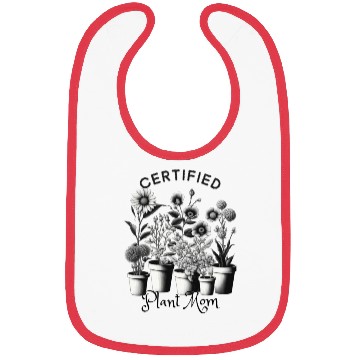 Discover Certified Plant Mom Bibs