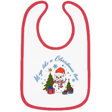 Discover Lit up like a Christmas tree Bibs