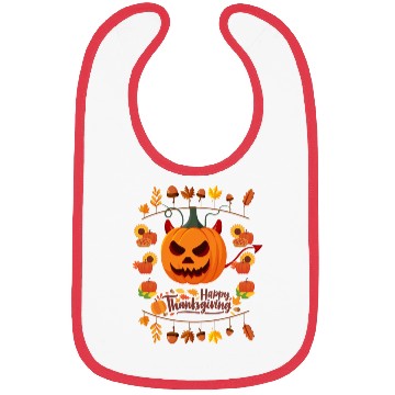 Discover happy fall break images,happy thanksgiving Bibs