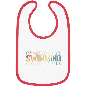 Discover Swimming Sport Training cool Hobby Bibs